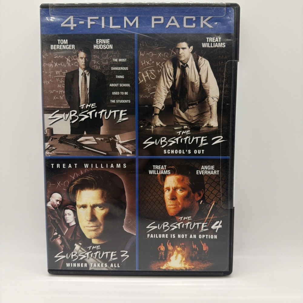 The Substitute 4-Film Pack - DVD - Brand New & Factory Sealed